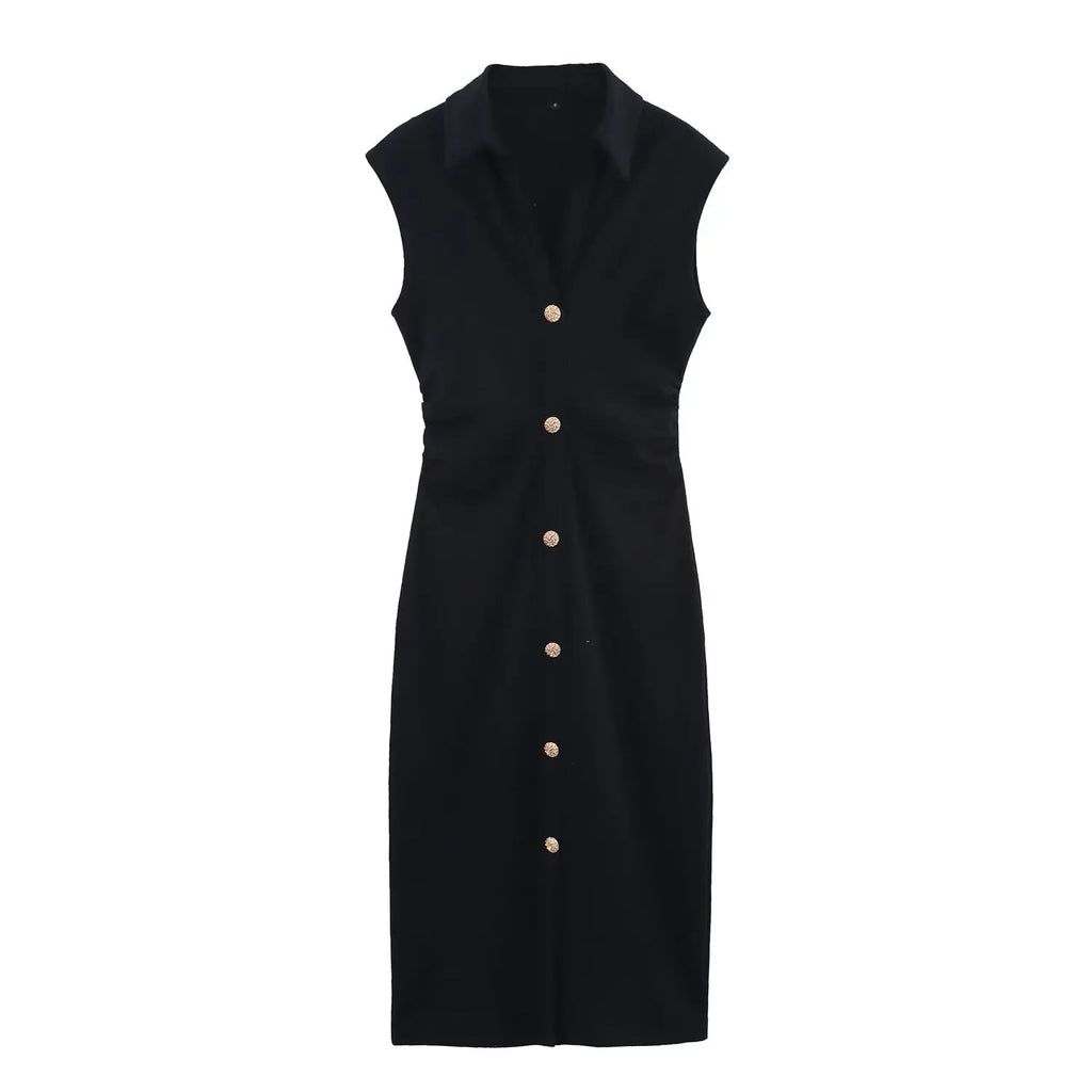 Luxe Floor-Length Shirt Dress - Summer 2025 Glam