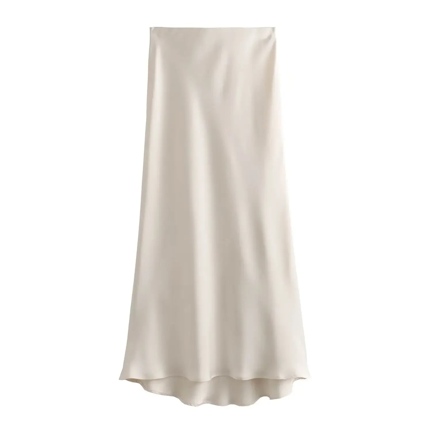 High-Waisted Satin Midi Skirt - Own Your 2025 Elegance