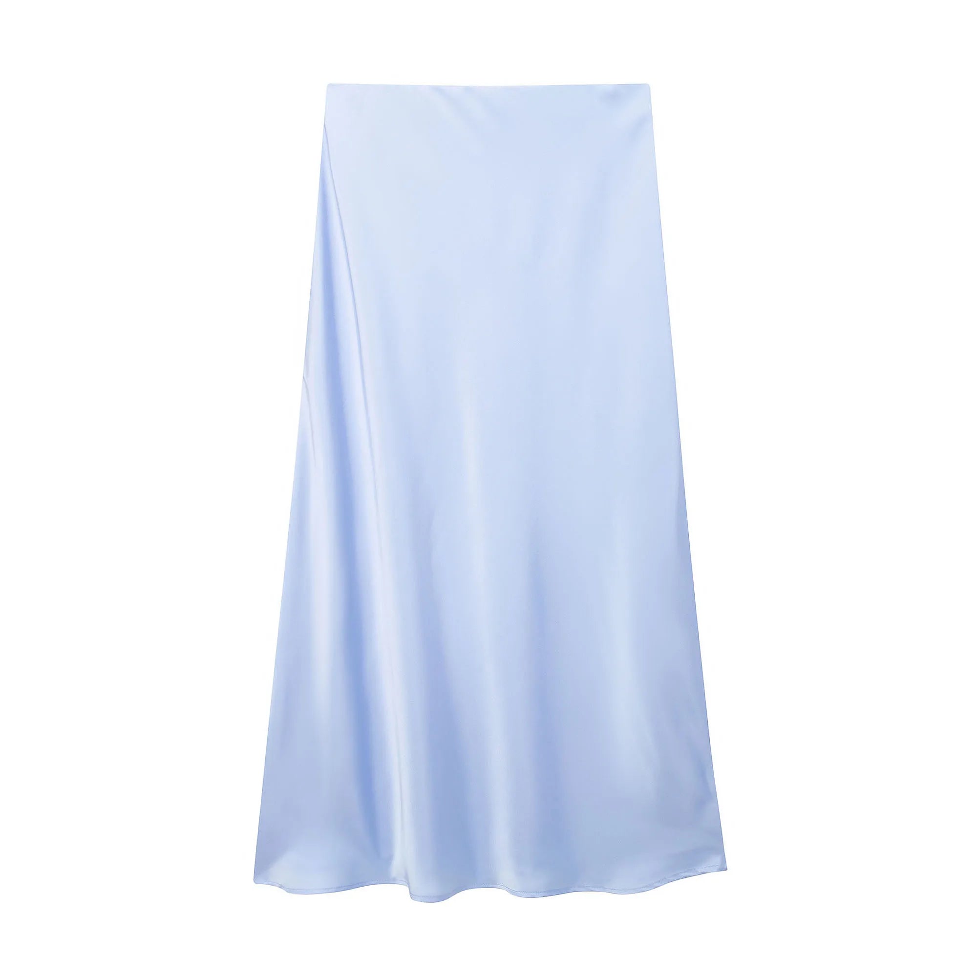 High-Waisted Satin Midi Skirt - Own Your 2025 Elegance