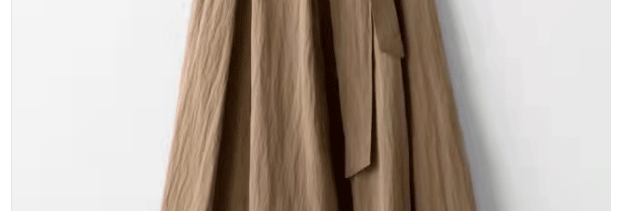Fashionable A-Line Midi Skirt - Embrace Your 2025 Summer Glow