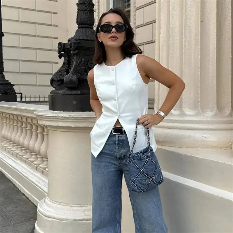 Tailored Vest - Summer 2025 Elegance