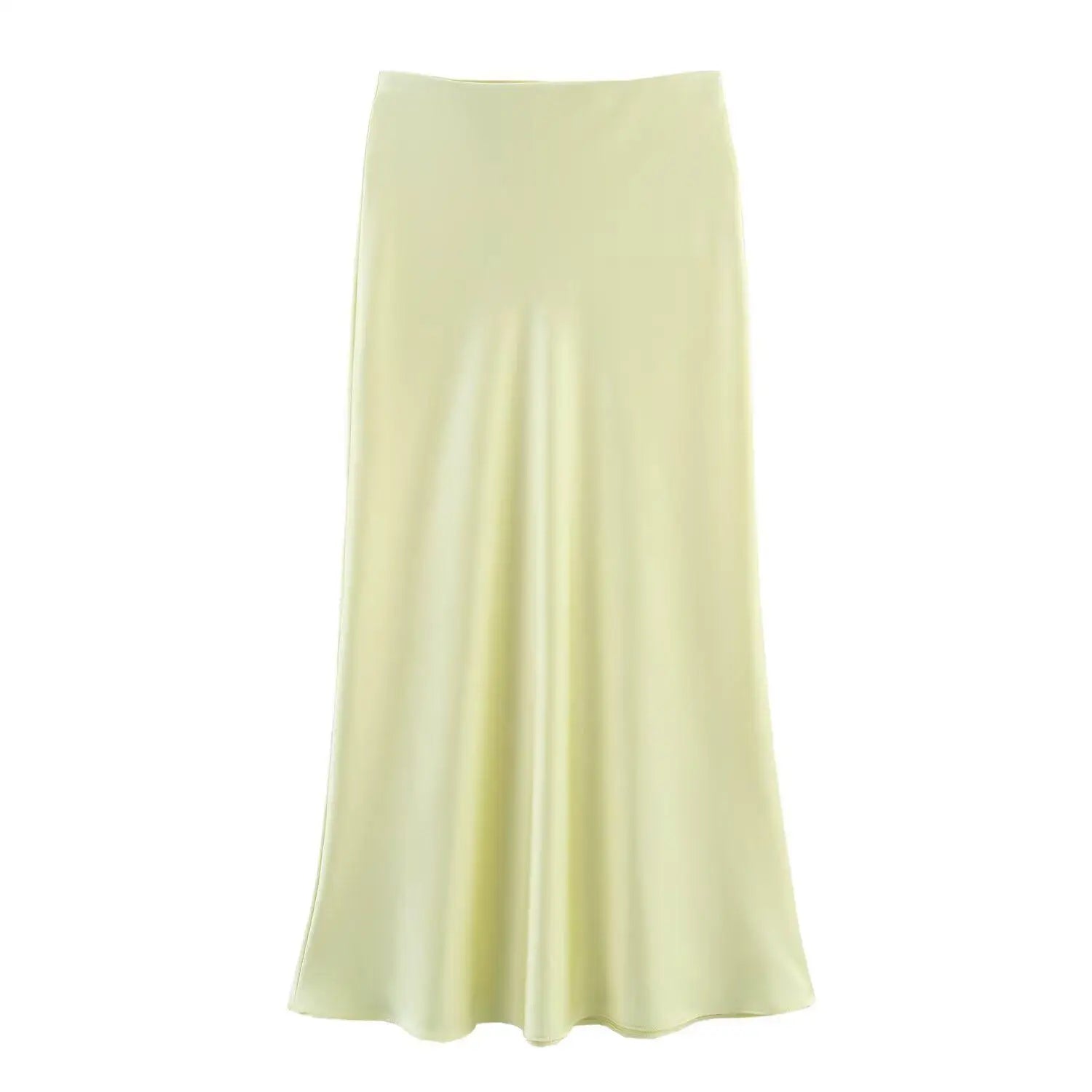 High-Waisted Satin Midi Skirt - Own Your 2025 Elegance