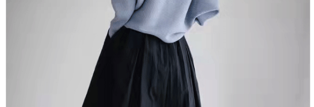Fashionable A-Line Midi Skirt - Embrace Your 2025 Summer Glow