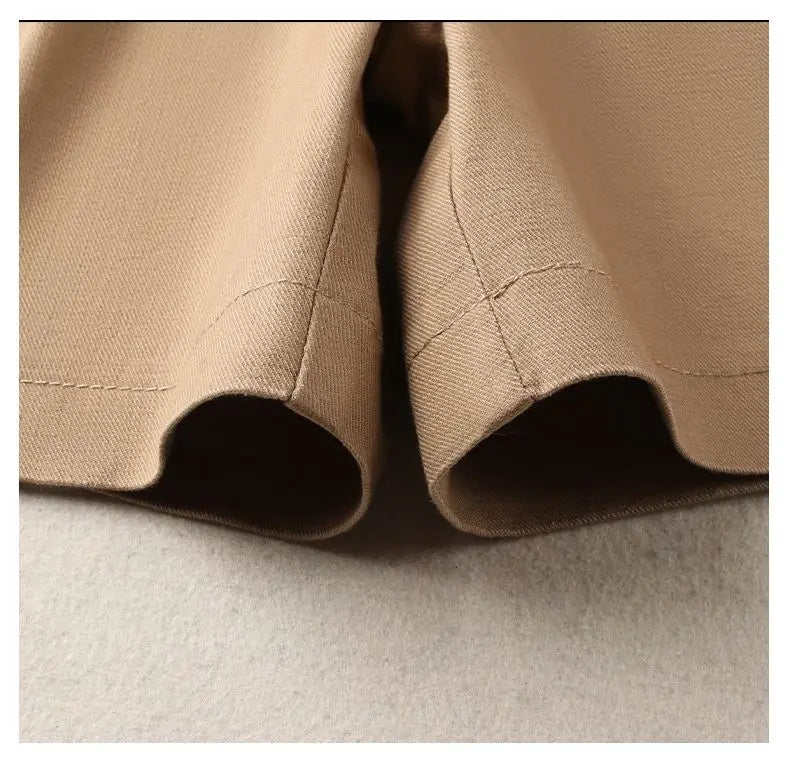 Chic High-Waist Belted Shorts - Summer 2025 Glam