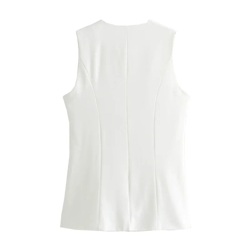 Tailored Vest - Summer 2025 Elegance