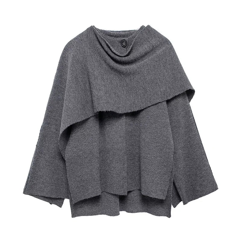 Luxe Shawl Cape Coat - Autumn 2025 Glam