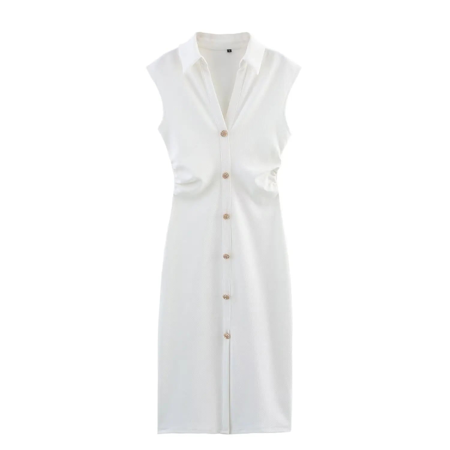 Luxe Floor-Length Shirt Dress - Summer 2025 Glam