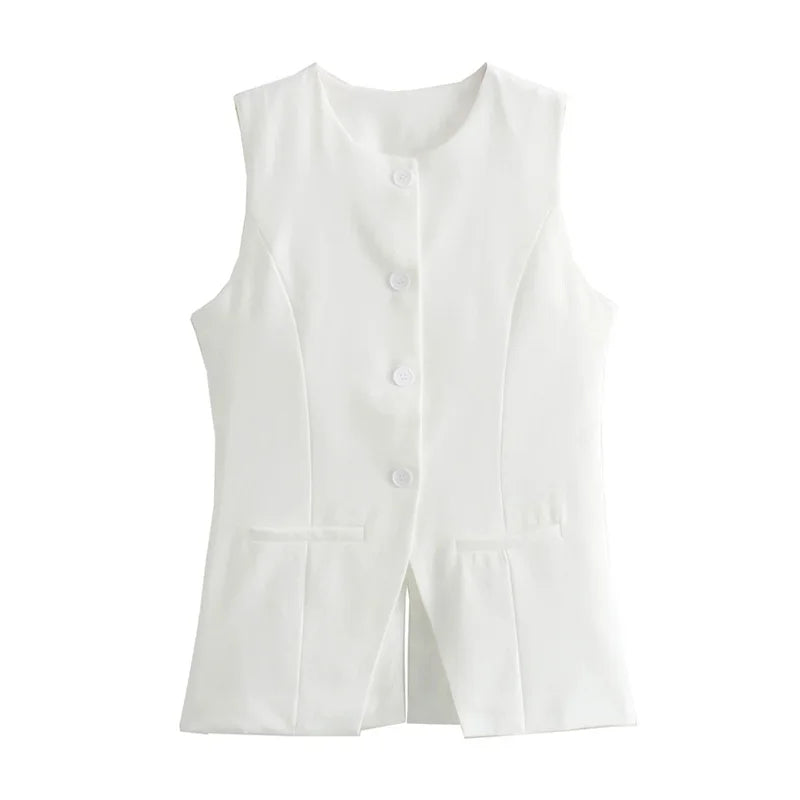 Tailored Vest - Summer 2025 Elegance