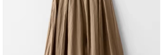Fashionable A-Line Midi Skirt - Embrace Your 2025 Summer Glow