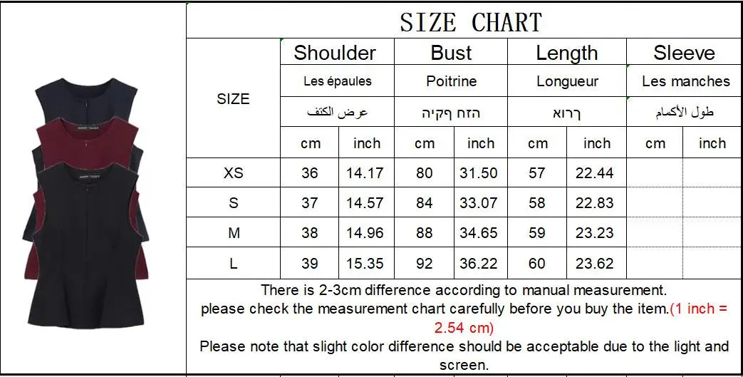 TFMLN 2025 Summer Women Solid Zipper Tops Vintage Causal Sleeveless O Neck Tank T Shirt Fashion Pleated Vest High Street Top