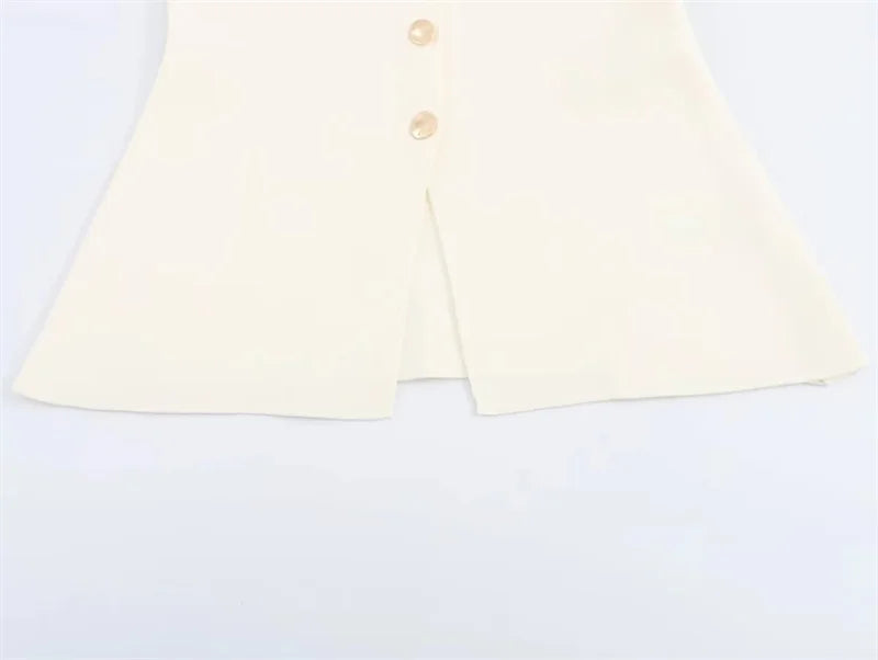 Sleek Knitted Vest - Summer 2025 Elegance