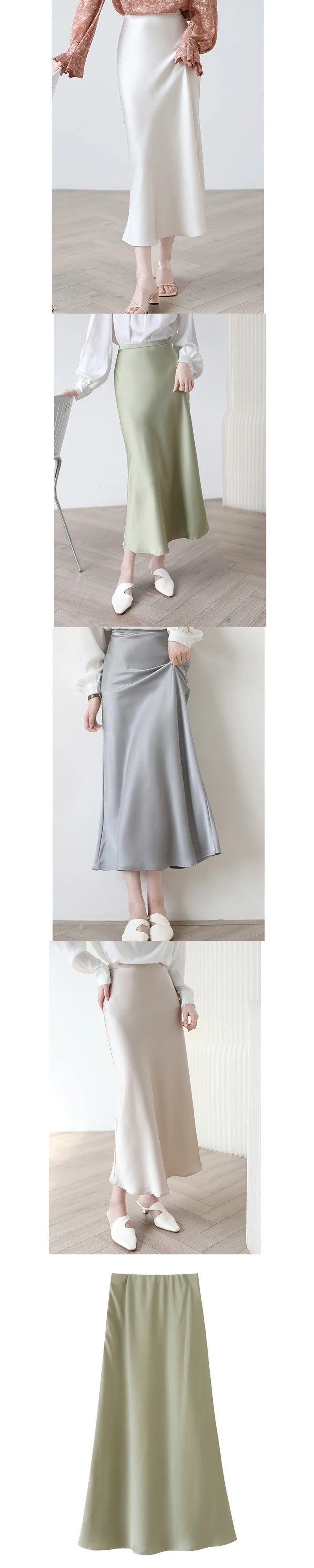 French Three-Acid Silk Purple Skirt - Radiate Elegance