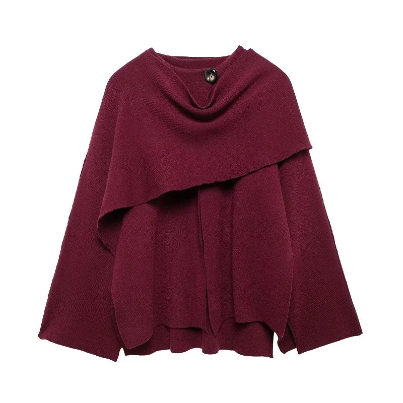 Luxe Shawl Cape Coat - Autumn 2025 Glam