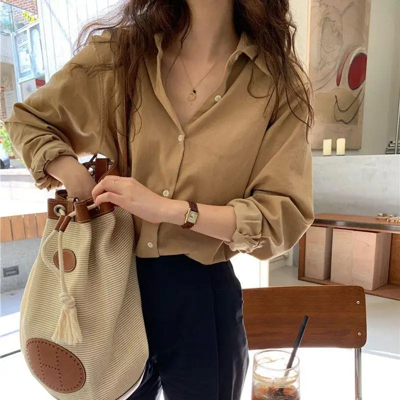 Retro Faux Fur Long Sleeve Top - Summer 2025 Elegance