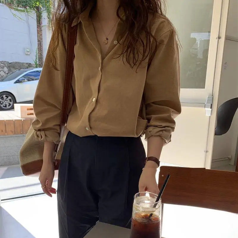 Retro Faux Fur Long Sleeve Top - Summer 2025 Elegance