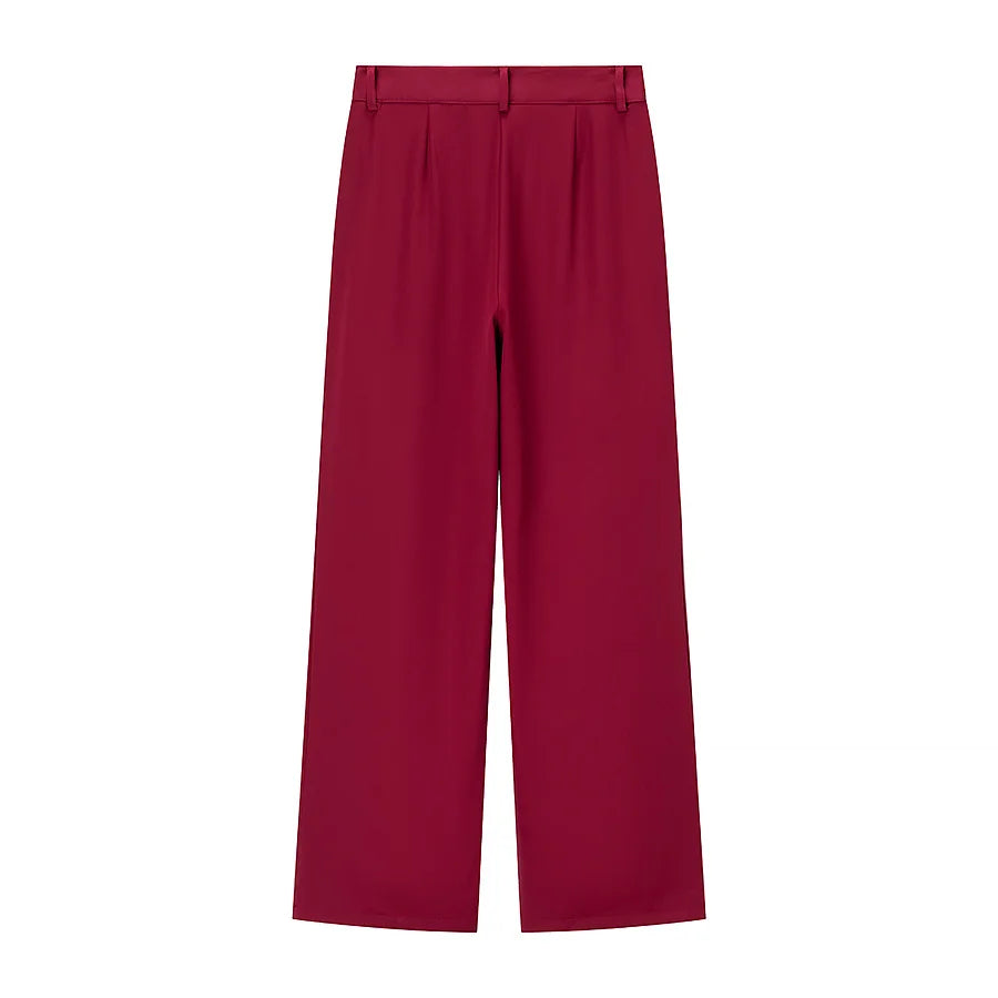 Chic V-Neck Vest &amp; Pant Set - Summer 2025 Glam