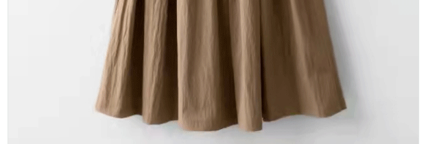 Fashionable A-Line Midi Skirt - Embrace Your 2025 Summer Glow