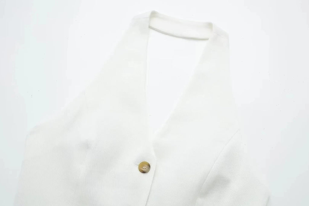 Halter Pant Suit - Summer 2025 Elegance