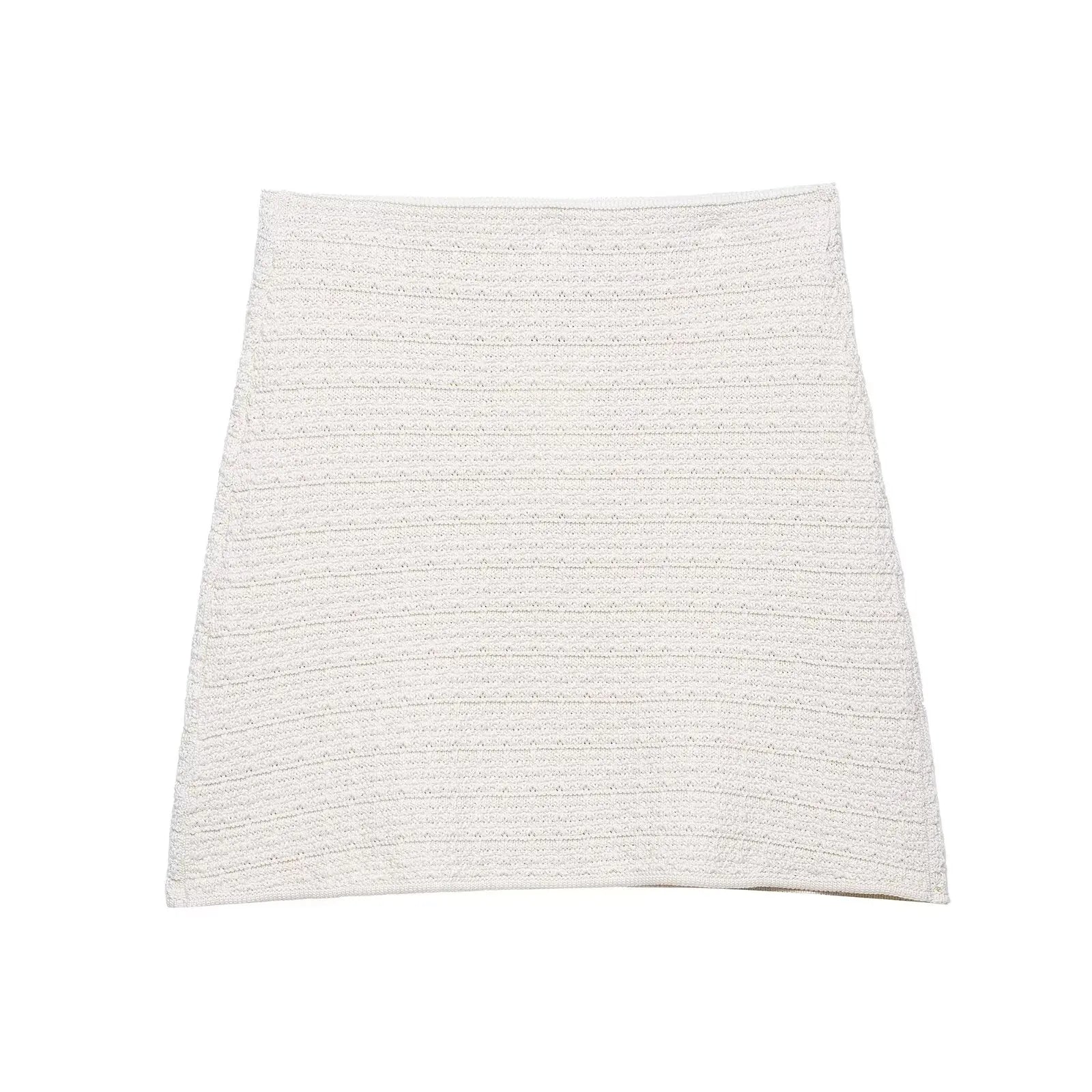 TRAFZA Women's Casual Slim Sets Solid Sleeveless Single-Breasted Vest Top+High Waist Mini Skirt Female Fashion Skirt Suit