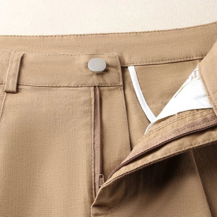 Chic High-Waist Belted Shorts - Summer 2025 Glam