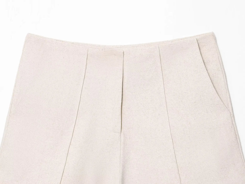 European and American style summer new women's clothing fashion blended backless halter neck vest high waist shorts suit