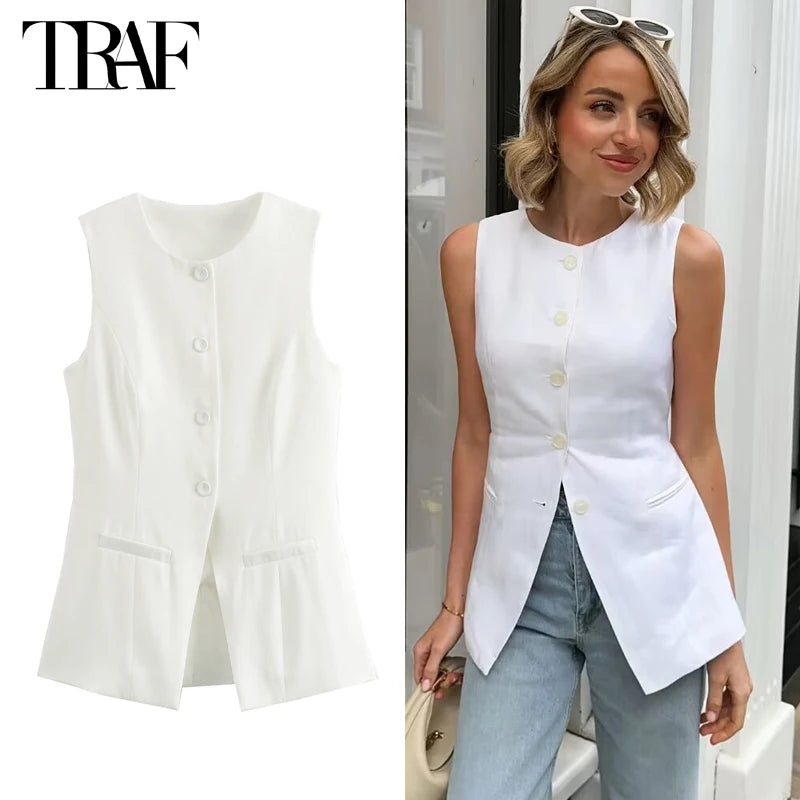 Tailored Vest - Summer 2025 Elegance