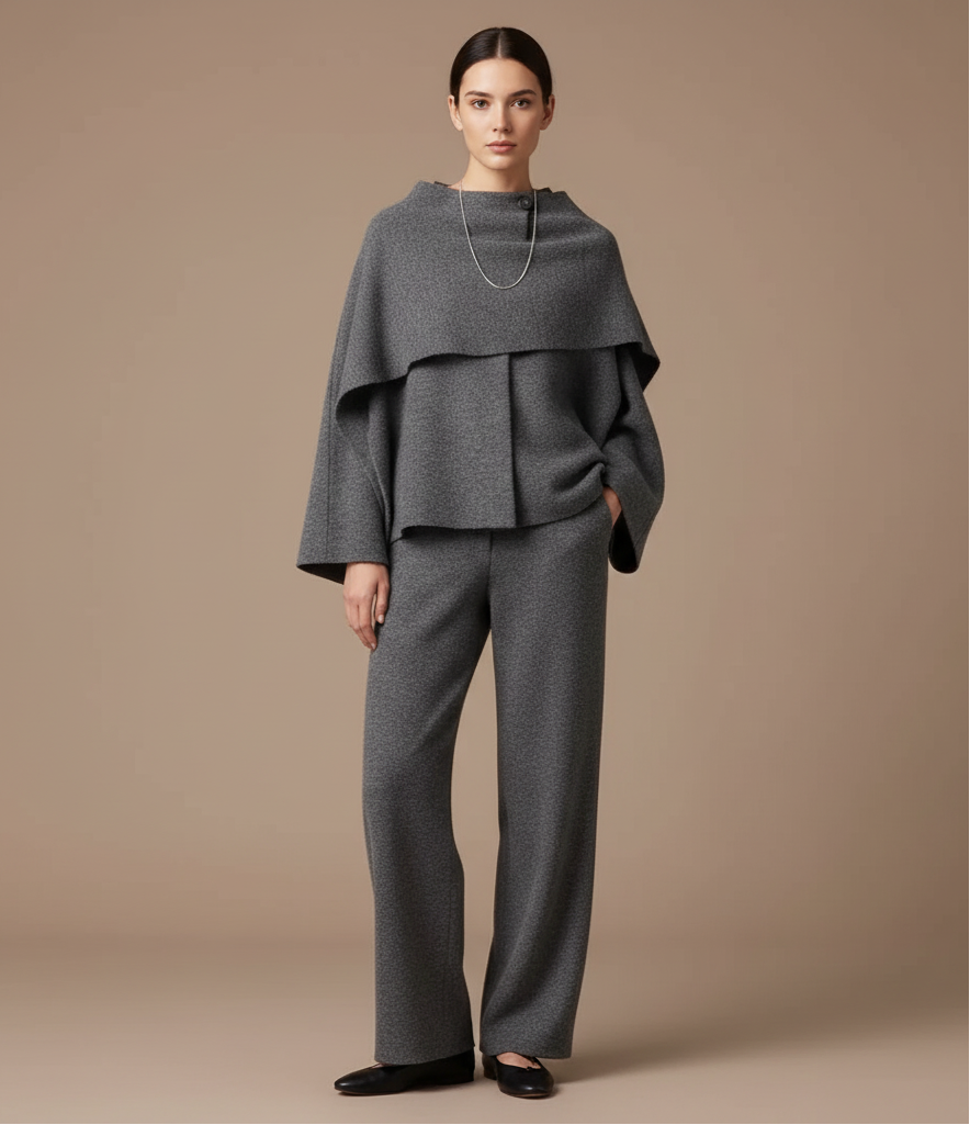 Luxe Shawl Cape Coat - Autumn 2025 Glam
