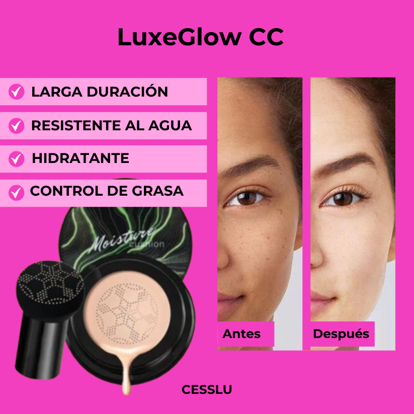 Base de Maquillaje [LUXEGLOW CC] [1 + 1 GRATIS]