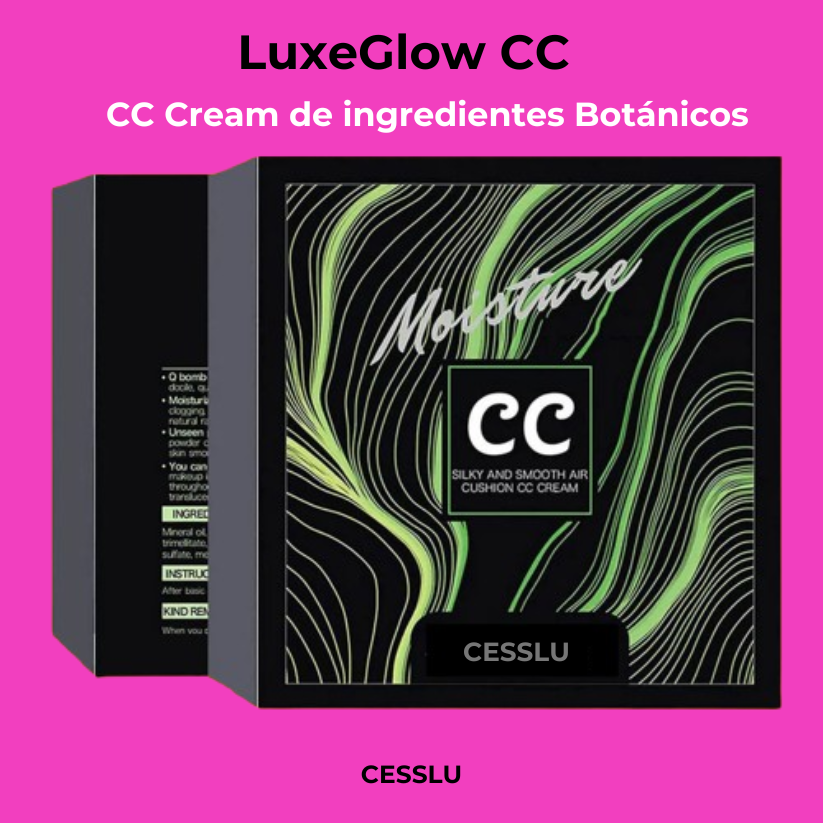 Base de Maquillaje [LUXEGLOW CC] [1 + 1 GRATIS]